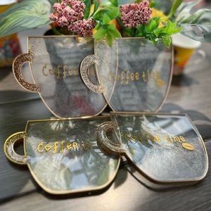 Resin coasters set of 4